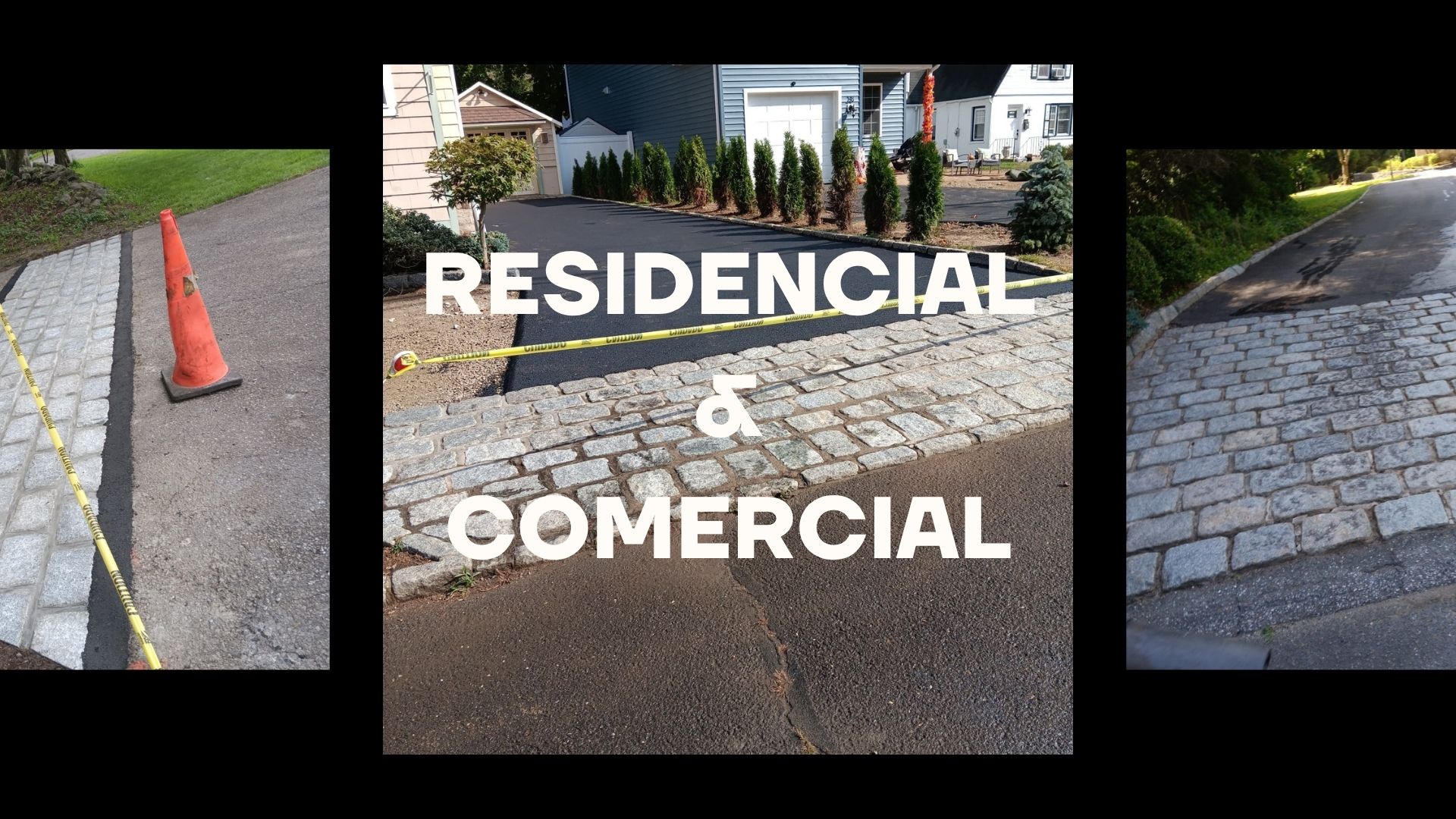 Residential and commercial paving project